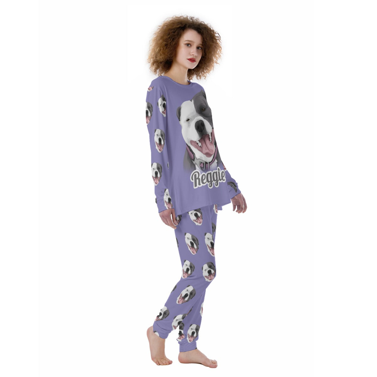 Custom Pyjamas [COTTON]: Orig. Face Art (Dog, Cat, Human Face)