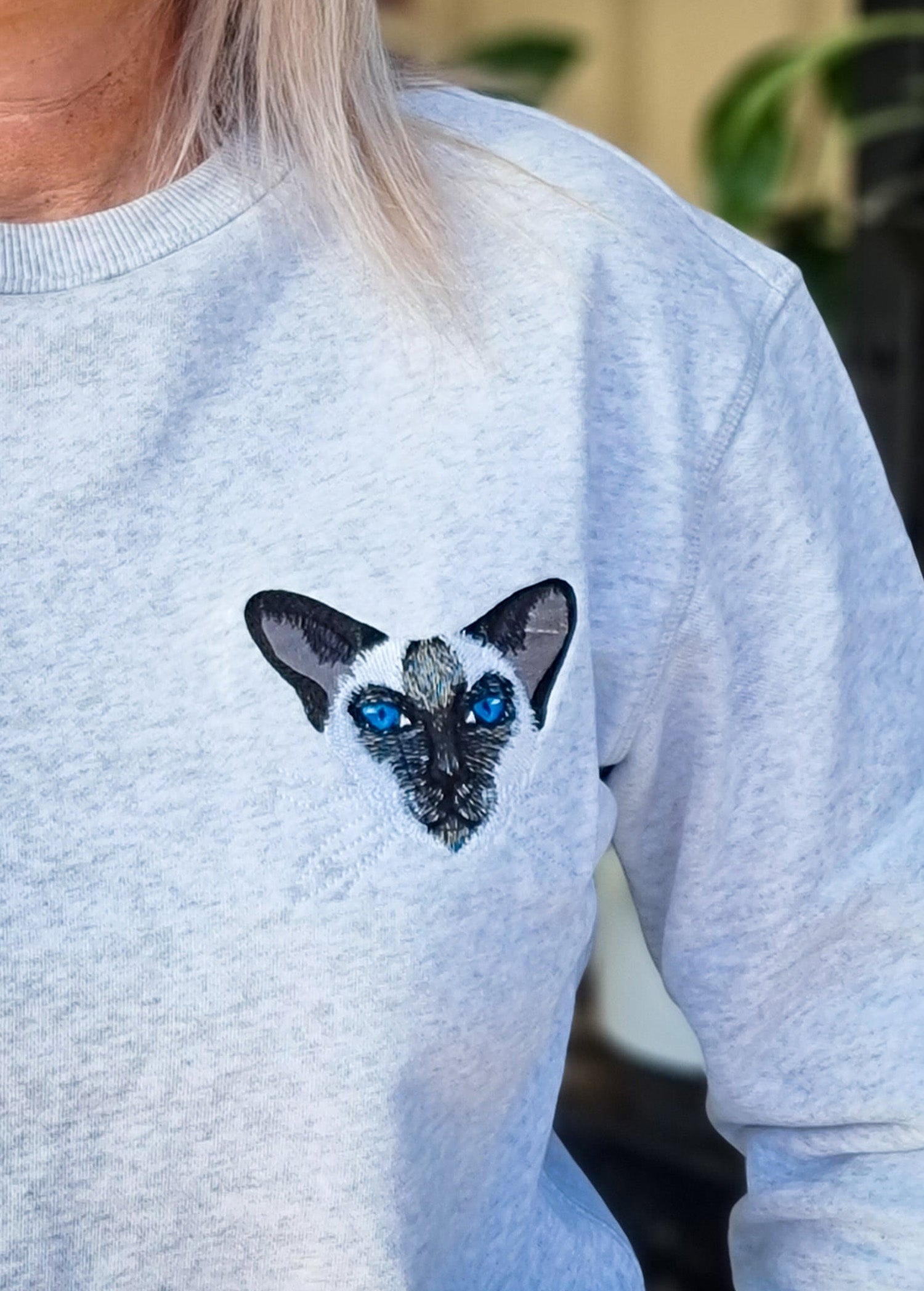 Custom Pet Embroidery - Women's Premium Jumper (NEXT-DAY prod. avail. at checkout) (Dog or Cat only)
